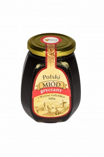 Polski Miód Gryczany z Wyżyny Lubelskiej