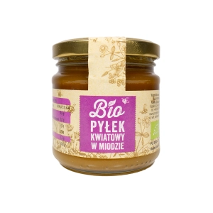 Pyłek Pszczeli w Miodzie BIO (250g)