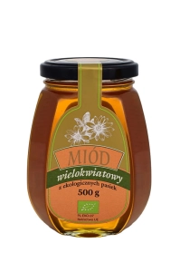 Miód wielokwiatowy BIO 500g