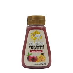 "Miodofrutti" - Miód z Sokiem Żurawinowym (250g / 370g)