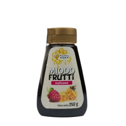 "Miodofrutti" - Miód z Sokiem Malinowym (250g / 370g)