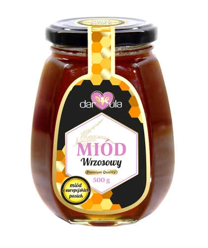 Miód Wrzosowy Dar Ula (500 g)