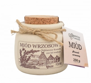 Miód Wrzosowy w kamionce (250g)
