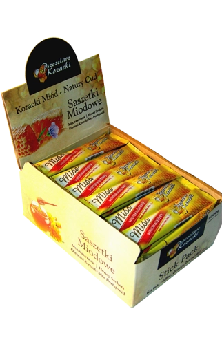 Saszetki miodowe 20 g wielokwiatowe